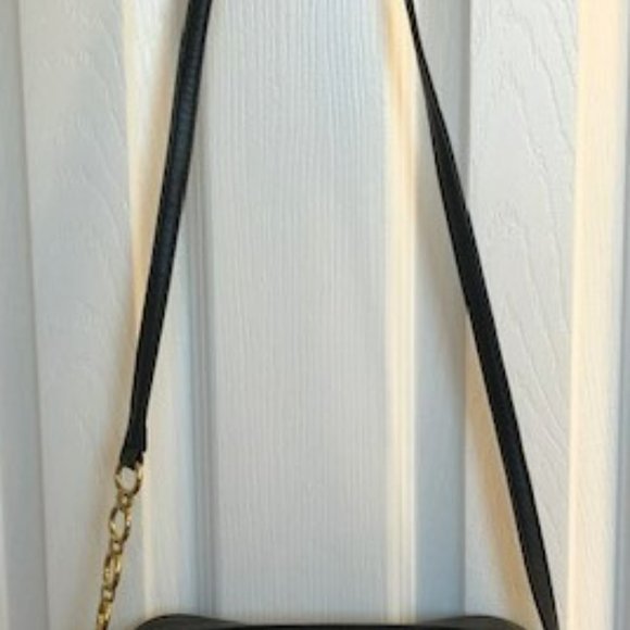 Lesley Fay Brown Leather Quilted Shoulder Ba - Picture 4 of 7